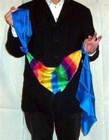 20th Century Rainbow Silk